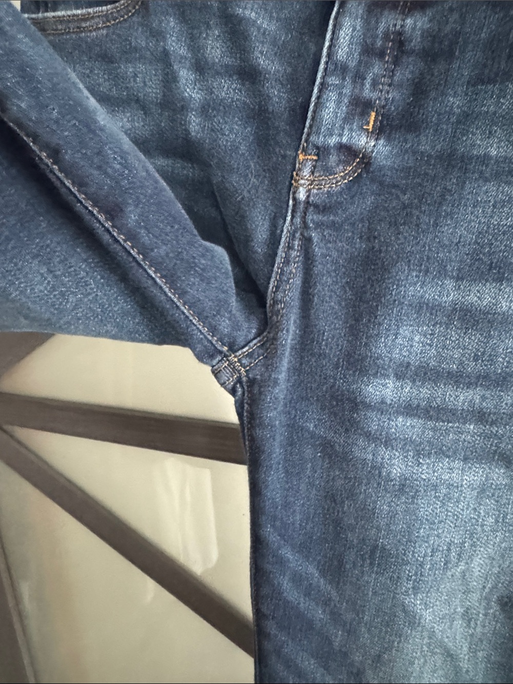 Judy Blue Bristol Handsand Skinny Fit Dark Blue Jeans Size 15/32 - Picture 3 of 6